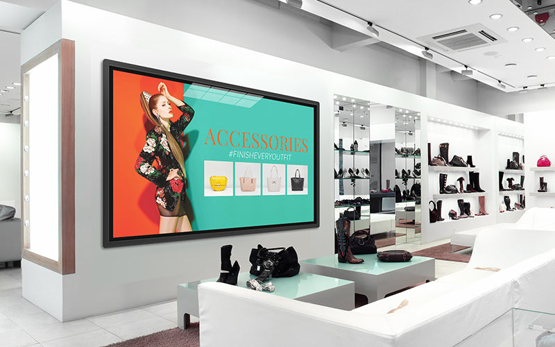 Digital Display Screens Boost Customer Experience