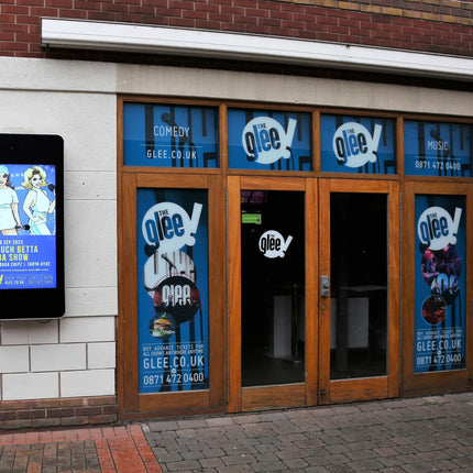 Top of the Bill. We complete digital screen upgrade for Brum comedy club.