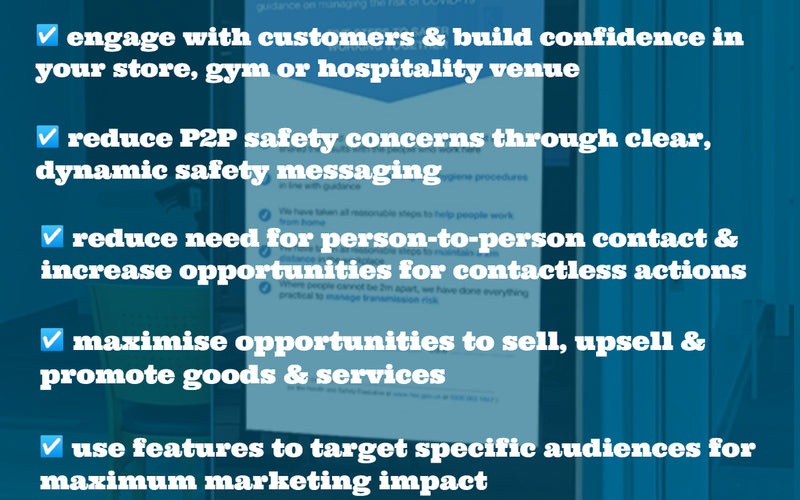 How Digital Display Screens Will Help Build Customer Confidence & Increase Profitability
