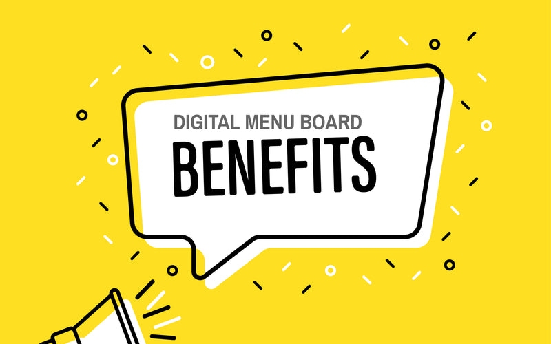 5 Benefits of Digital Menu Boards
