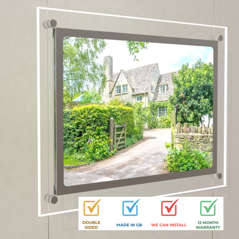 A3 Landscape LED light pocket