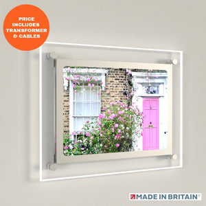 A4 LANDSCAPE BACKLIT FRAME