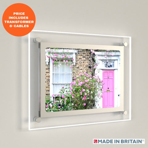 A4 LANDSCAPE BACKLIT FRAME