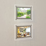 A3 Landscape LED Light Pocket Kit. Two High on Cables