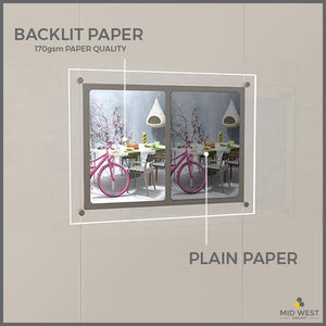 A3 Premium Clarafilm Backlit Paper Matt/Matt