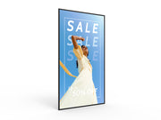 economy signage monitor