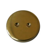 security mirror screw cap brass