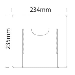 Brochure Holders for Cable and Rod Displays