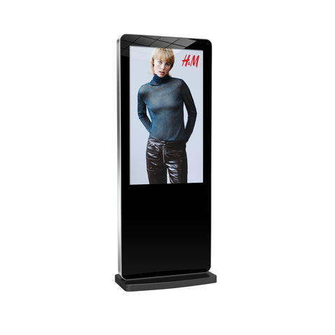 Freestanding Slimline Android Digital Display | free warranty + lifetime tech support + free UK delivery