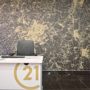 map wallpaper UK