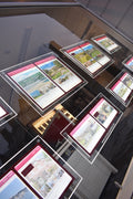 estate agents illuminated display