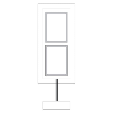 Low Level Freestanding LED Displays