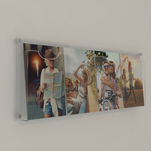 wall mounted leaflet dispenser