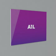 a1 landscape U-shaped Acrylic Poster / Sign Sleeves