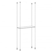 Cable Mounted Display Shelving Kits