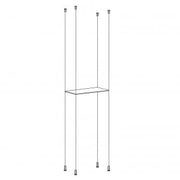 Cable Mounted Display Shelving Kits