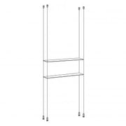 Cable Mounted Display Shelving Kits