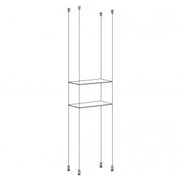 Cable Mounted Display Shelving Kits