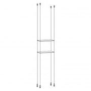 Cable Mounted Display Shelving Kits