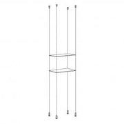 Cable Mounted Display Shelving Kits