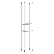 Cable Mounted Display Shelving Kits