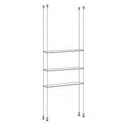 Cable Mounted Display Shelving Kits