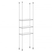 Cable Mounted Display Shelving Kits