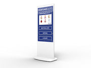 Freestanding Slimline Android Digital Display | free warranty + lifetime tech support + free UK delivery