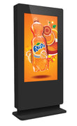 digital totem. freestanding digital posters