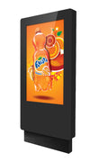 digital totem. freestanding digital posters