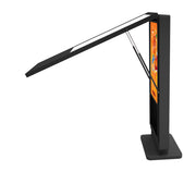 digital totem. freestanding digital posters
