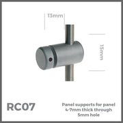 RC07 Clamp for rod mounted display