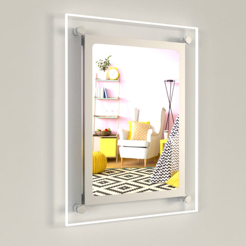 A4 portrait backlit poster frame