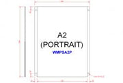 Wall Mounted Acrylic Display Panel Pockets & Poster Holders