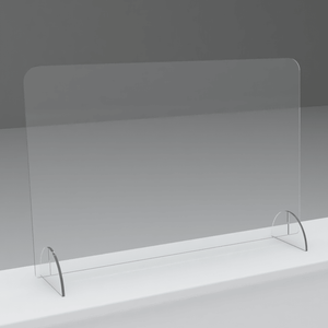 large freestanding sneeze screen sneeze guard hygiene screen