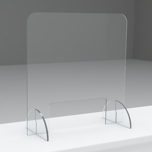 sneeze screen for nail bar