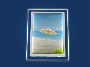 A4 Counter top LED display panel frame