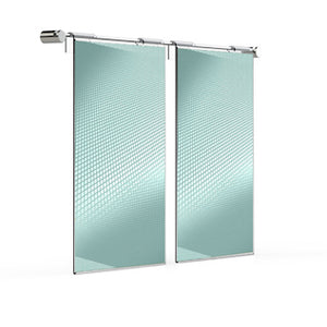 acrylic display pockets hook over rods