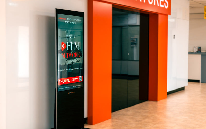Proud Digital Display Partners of Flightline Media
