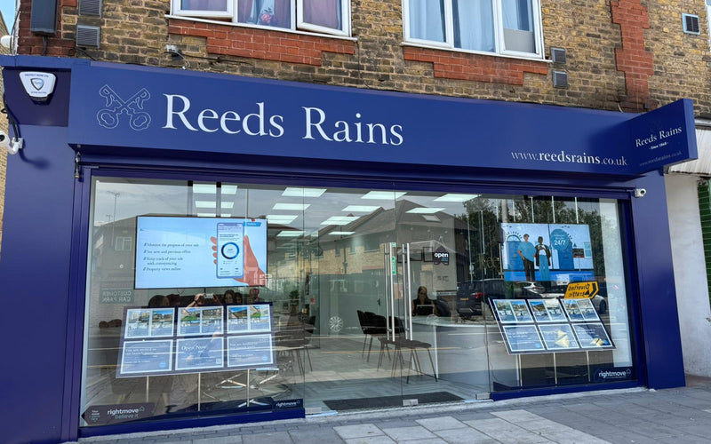 Mid West Displays Help Reeds Rains Romford Make a Big First Impression