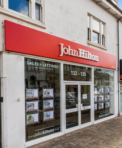 Window Display for John Hilton's New Brighton Branch