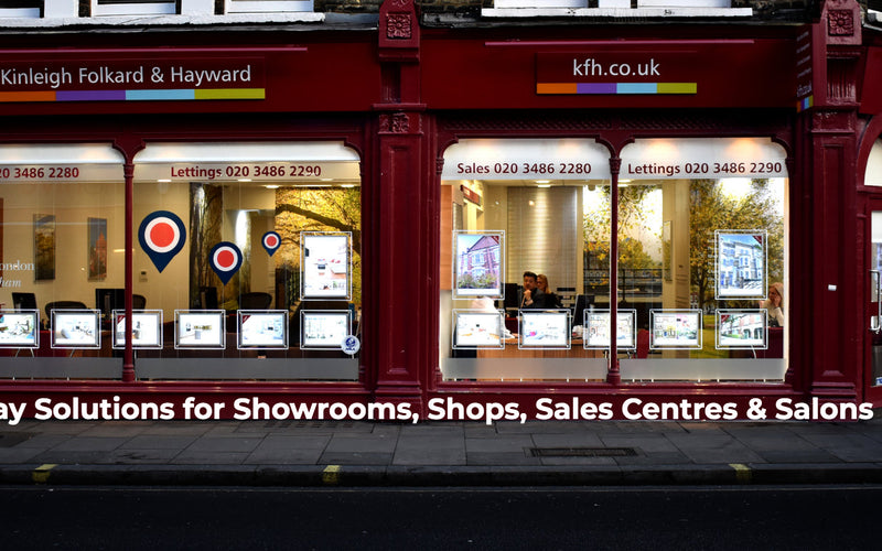 LED Window Displays Designed to Light Up Sales