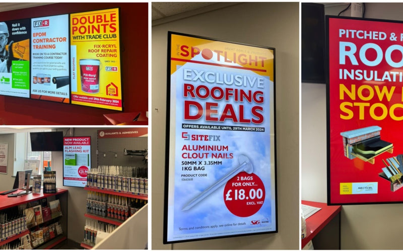 Nationwide Digital Display Rollout for Sig Roofing