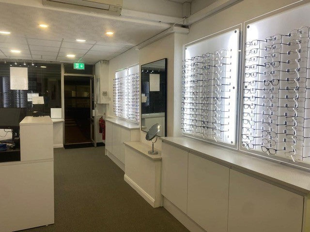Upgrade for Blackheath Branch | Opticians Displays – Mid West Displays