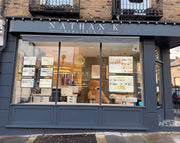 A1 Claralight LED light pocket in estate agent window display