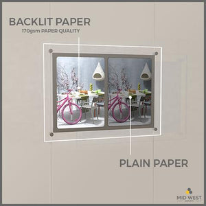 A4 Premium Backlit Paper Matt/Gloss