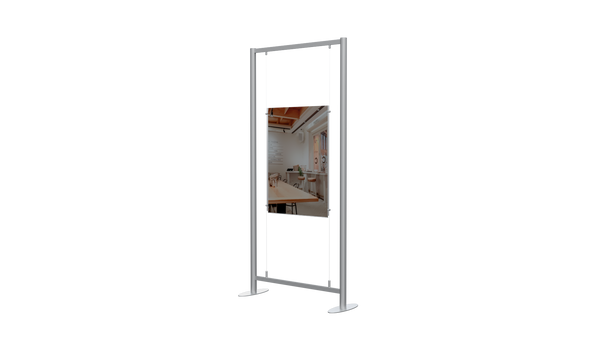 Freestanding Cable Display Kit | Poster Display Frame – Mid West Displays