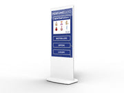 PCAP freestanding touch screen poster