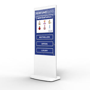 PCAP freestanding touch screen poster
