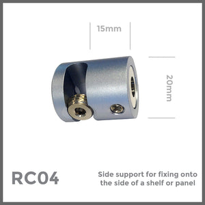 (RC04) Side support for 6mm rod